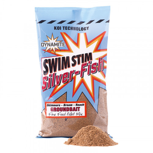 Прикормка DYNAMITE BAITS Swim Stim Commercial Silver Fish Light 900 гр. Прикормка DYNAMITE BAITS Swim Stim Commercial Silver Fish Light 900 гр.