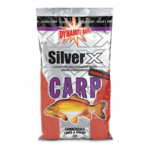 Прикормка DYNAMITE BAITS Silver X Specimen Super Red 1 кг Прикормка DYNAMITE BAITS Silver X Specimen Super Red 1 кг