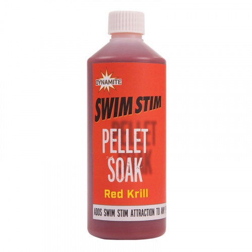 Жидкость DYNAMITE BAITS Pellet Soak Red Krill 500мл.