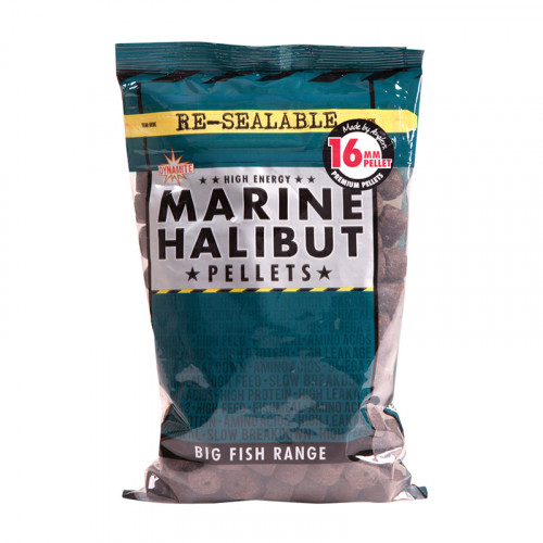 Пеллетс DYNAMITE BAITS Marine Halibut 16 мм. 900 гр.