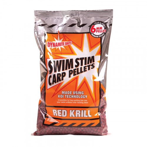 Пеллетс DYNAMITE BAITS Red Krill 6 мм. 900гр.